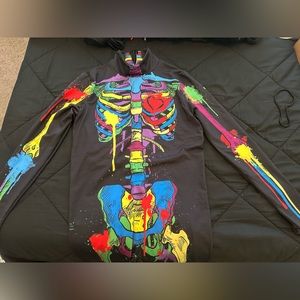 Skeleton complete long suit